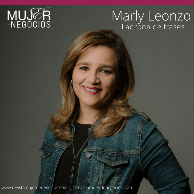 Marly Leonzo, uniendo frases